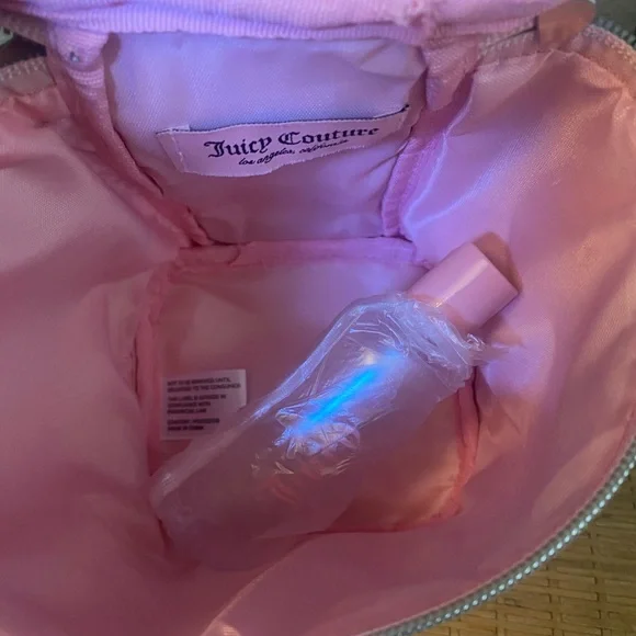 Juicy Couture Pink and Silver Cosmetic Bag - Picture 6 of 8